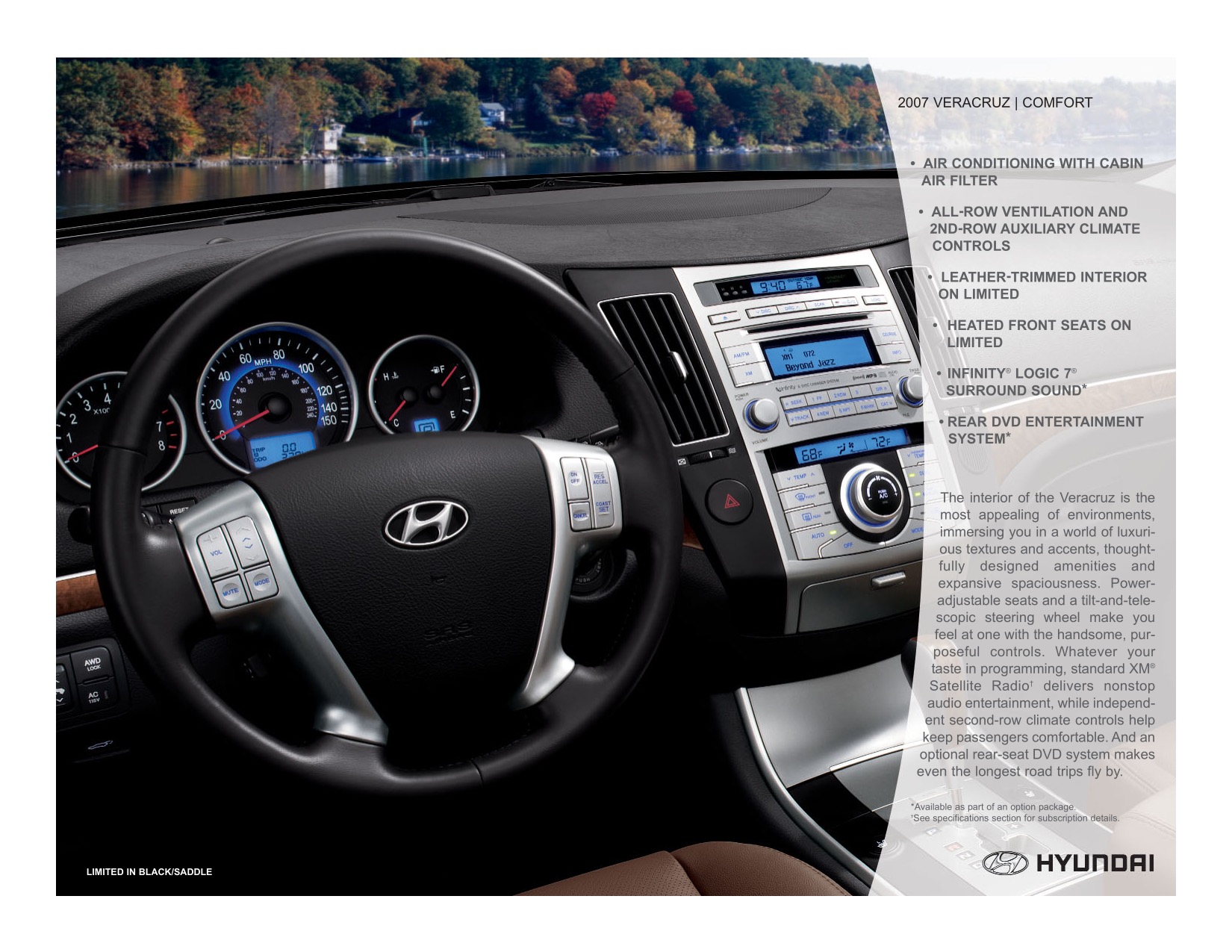 2007 Hyundai Veracruz Brochure Page 8